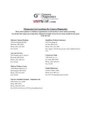 genova diagnostics lab locations